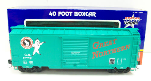 USA Trains 19229C G Great Northern 40' Steel Boxcar