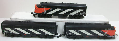 MTH 20-2922-1 CN F-3 ABA Diesel Engine Set w/Proto-Sound 2.0 #9000/9005/9001