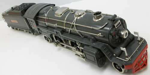 MTH 10-1254-1 Std. Gauge PRR Tinplate No. 392E Steam Locomotive & Tender w/PS2