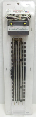 Gargraves 218 O Remote Operating Car Track & Terminal Section w/ Tinplated Rails