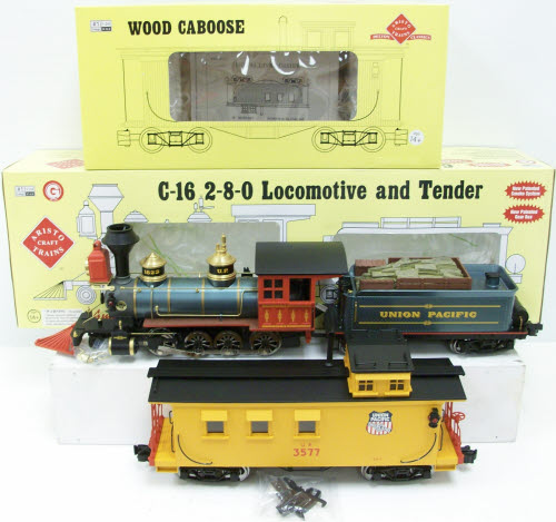 Aristo-Craft 80212C UP Steam Loco & Tender w/Caboose