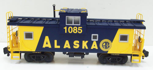 USA Trains 12117 G Alaska Railroad Extended Vision Caboose #1085