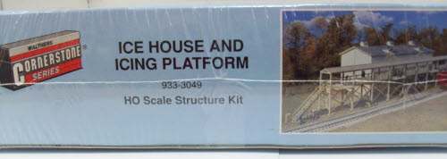 Walthers 933-3049 HO Ice House & Icing Platform Structure Building Kit