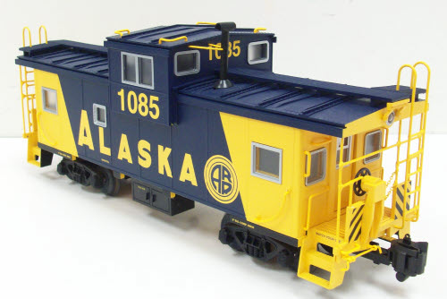 USA Trains 12117 G Alaska Railroad Extended Vision Caboose #1085