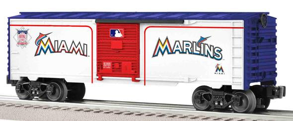 Lionel 6-81930 O USA/MLB Miami Marlins Boxcar