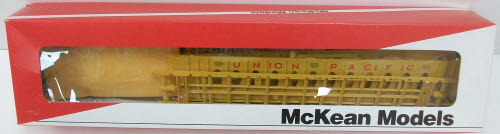 McKean 1703 HO Union Pacific Center Beam Oval Car Kit