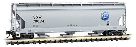 Micro-Trains 09400622 N SSW 3-Bay ACF Center Flow Covered Hopper #70094
