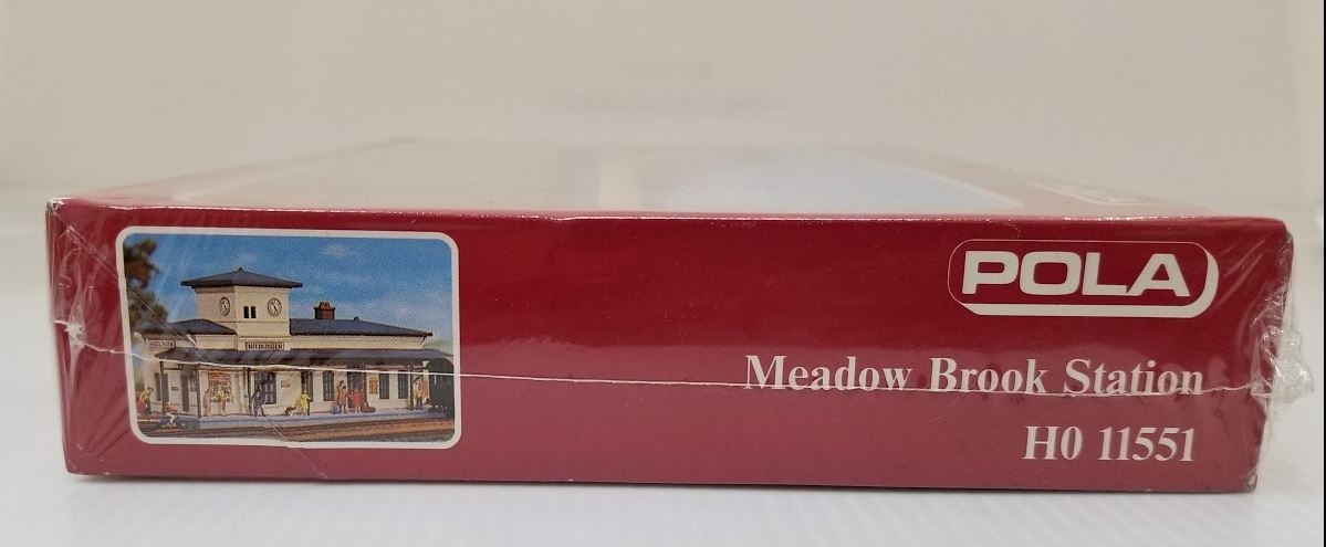 Pola 11551 HO Meadow Brook Station Building Kit