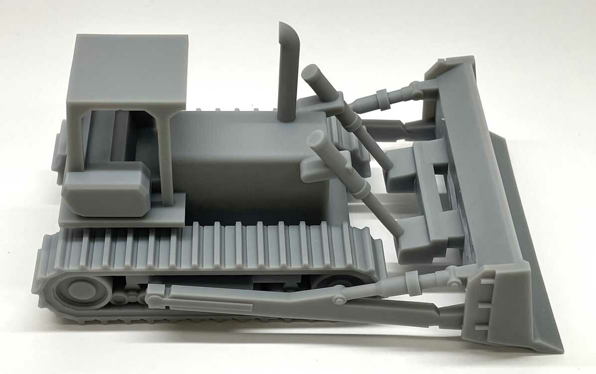 Phoenix Precision Models 33010 O Medium Bulldozer 3D Printed Resin Kit