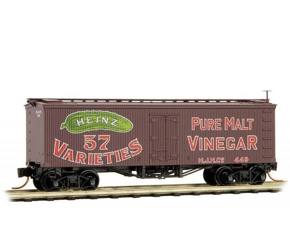 Micro-Trains 05800300 N HJ Heinz 36' Wood Sheathed Ice Reefer #449