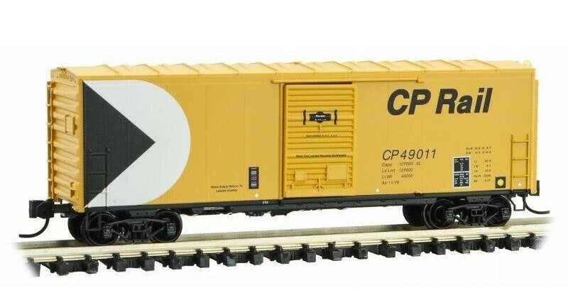 Micro-Trains 07300520 N Canadian Pacific 40' Standard Single Door Boxcar #49011