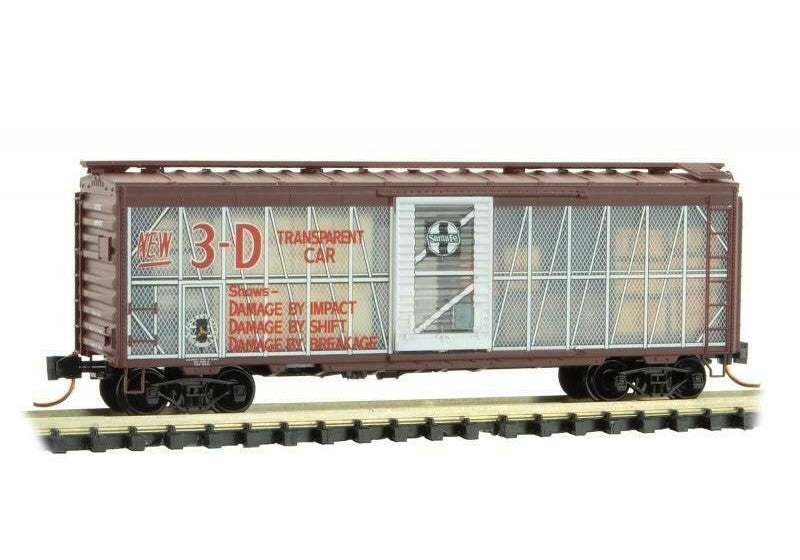 Micro-Trains 02000187 N ATSF Impact 40' Standard Single Door Boxcar #10000