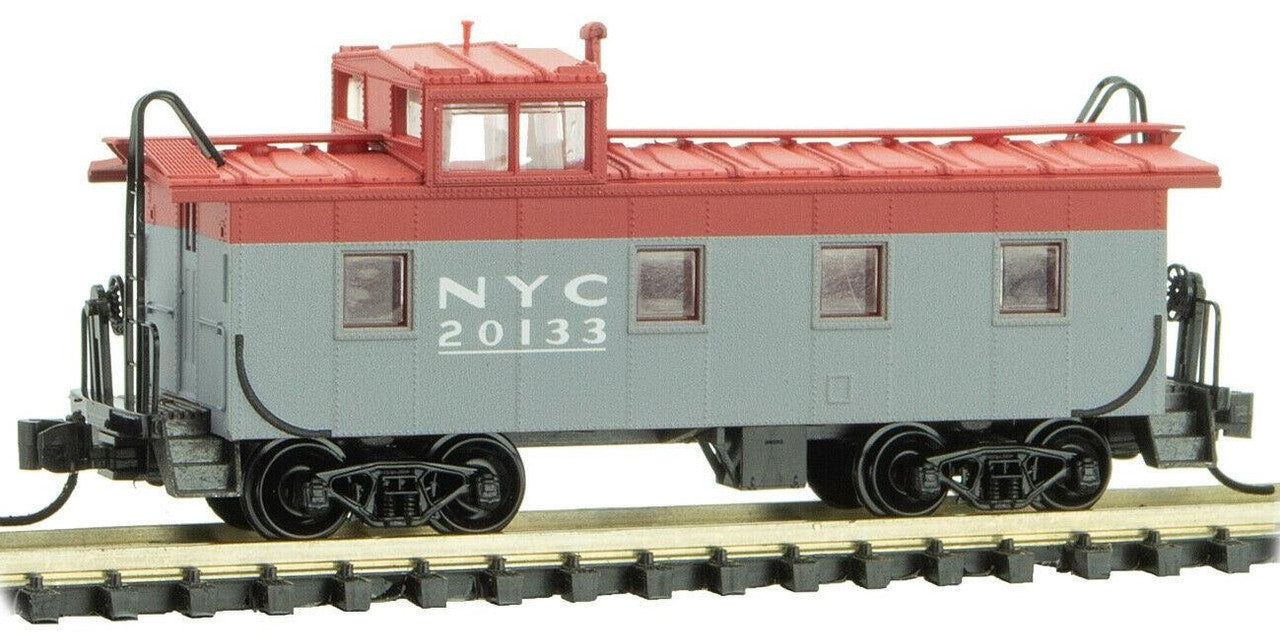 Micro-Trains 10000440 N New York Central 36' Riveted Steel Side Caboose #20133