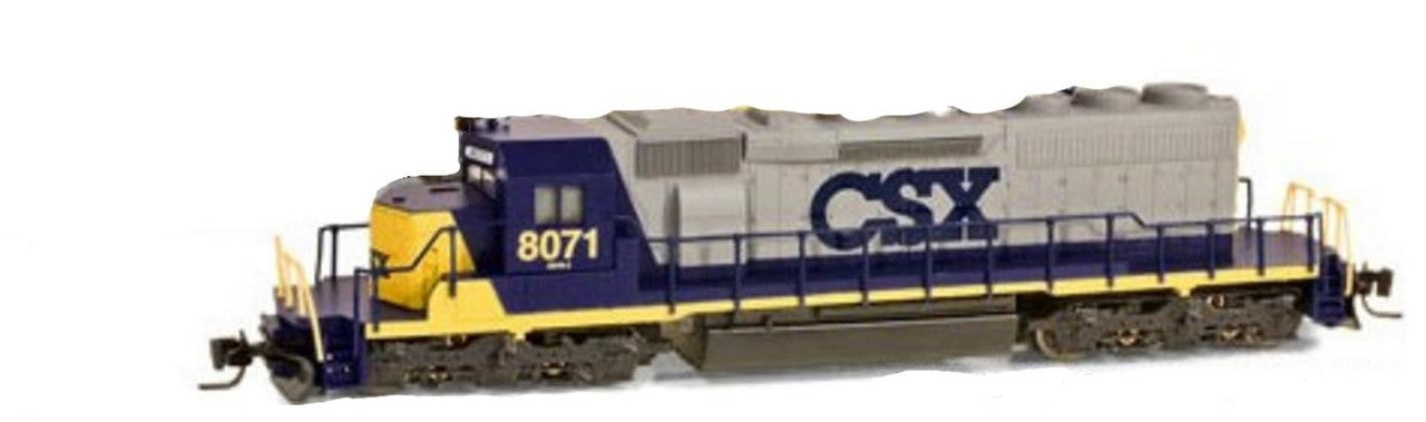 Micro-Trains 97001141 Z CSXT SD40-2 Powered Diesel Locomotive #8071