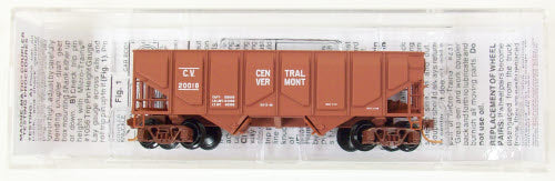 Micro-Trains 08500060 N CV 33' 2-Bay USRA Panel Side Hopper W/Coal Load #20018