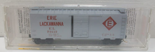 Micro-Trains 02000360 N Scale Erie Lackawanna 40' Single Door Boxcar #73113