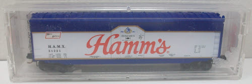 Micro-Trains 03800230 N Hamm Brewing 50' Standard Steel Plug Door Boxcar #31221