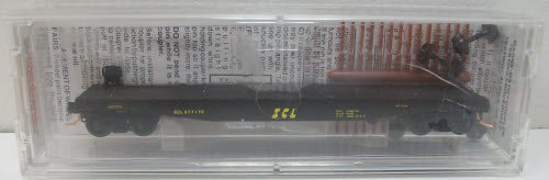 Micro-Trains 04500170 N SCL 50' Fishbelly Side Flatcar #677176