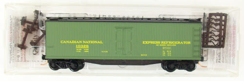 Micro-Trains 04900570 N Canadian National 40' Double Sheathed Wood Reefer #10329