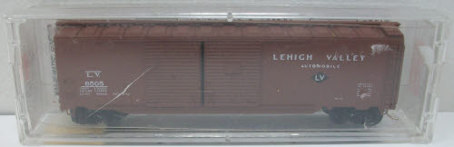 Micro-Trains 07800040 N Lehigh Valley 50' Double Side Door Auto Boxcar #6505