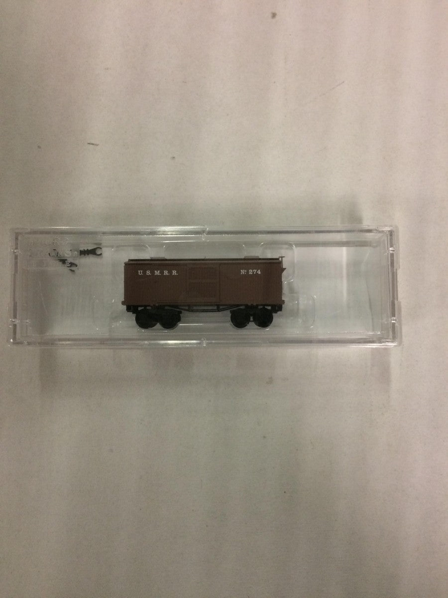 Micro-Trains 15100010 N US Military Railroad 26' Civil War Boxcar #274