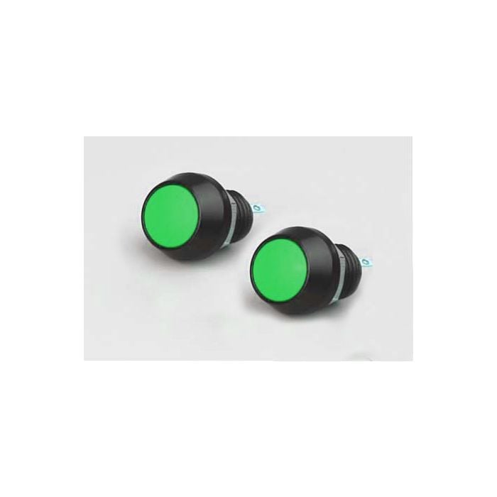 Miniatronics 33-123-02 Illuminated Latching Push Button Switch (Pack of 2)