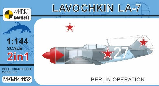 Mark I Models MKM144152 1:144 Lavochkin La-7 Military Aircraft Plane Model Kit