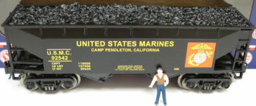 RMT COAL63 USMC 2-Bay Hopper Car (Set of 2)