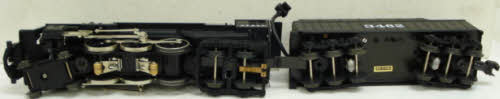 Lionel 6-28009 O Gauge Santa Fe Hudson 4-6-4 Steam Locomotive & Tender #3462