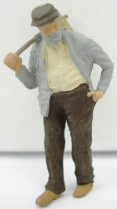 Arttista 1137 Walking Hobo Pewter Figure Unpainted