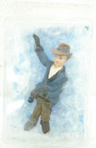 Just Plain Folk 401 G Scale Sitting Woman w/Hat Figure