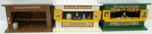 American Flyer 271 Vintage S 3-Piece Whistle Stop Building Set
