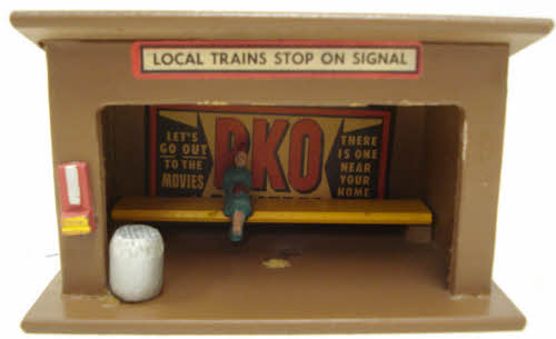 American Flyer 271 Vintage S 3-Piece Whistle Stop Building Set