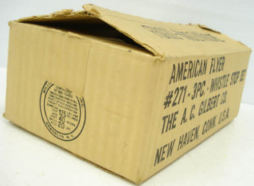 American Flyer 271 Vintage S 3-Piece Whistle Stop Building Set