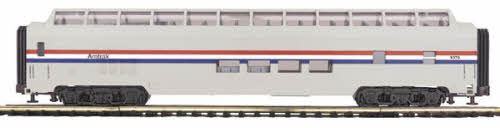 MTH 20-67096 Amtrak 70' ABS Full Vista Dome Pass. Car