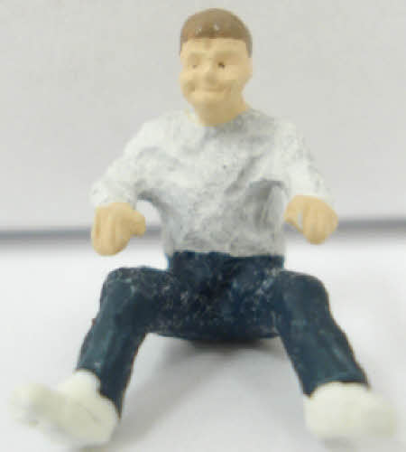 Arttista 1247 O Scale Heavy Boy For Seesaw Pewter Figure