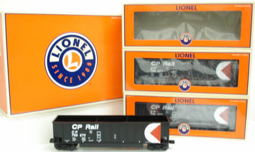 Lionel 6-17465 CP Rail Bathtub Gondola 3-Pack