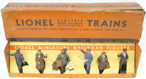 Lionel 550 Standard Gauge Prewar Miniature Railroad Figures (6)