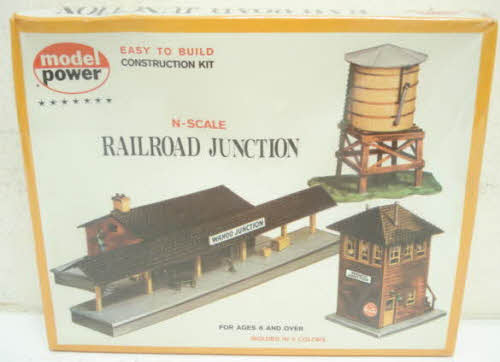 Model Power 1515 N Railroad Junction Building Kit – Trainz