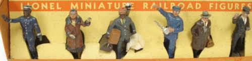 Lionel 550 Standard Gauge Prewar Miniature Railroad Figures (6)
