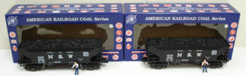 RMT COAL24 Norfolk & Western 2-Bay Coal Hopper (Set of 2)