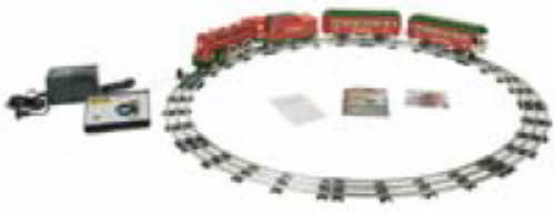 MTH 10-1295-1 Std. Gauge Tinplate No. 384 Steam Passenger Set w/PS2