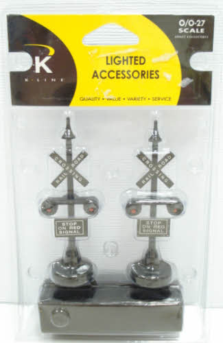 K-Line K010505 Rail Road Signals (Pack of 2)