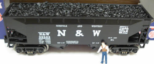 RMT COAL24 Norfolk & Western 2-Bay Coal Hopper (Set of 2)