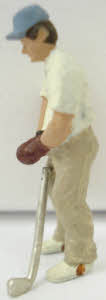 Arttista 1433 Golfer Putting Pewter Figure