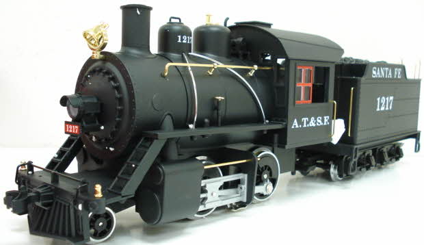 LGB 72423 Santa Fe G Gauge Steam Freight Starter Train Set with Light and Smoke