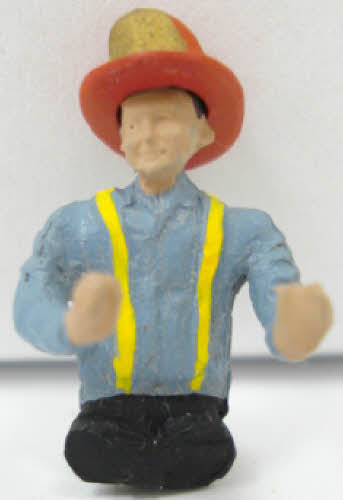 Arttista 13212 Pewter Firefighter Driving w/no Coat
