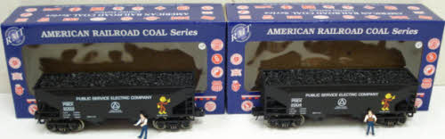 RMT COAL08 PSE&G 2-Bay Coal Hopper Car 2-Pack