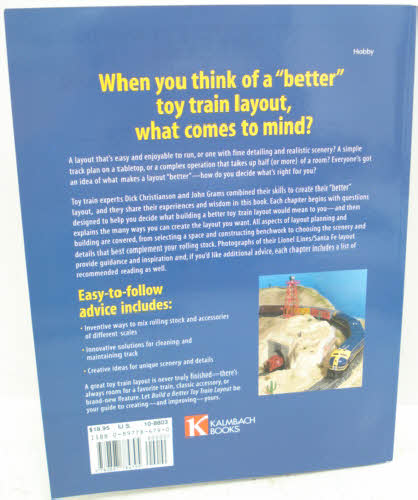 Kalmbach 10-8803 Build A Better Toy Train Layout
