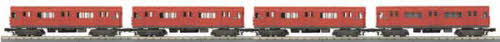MTH 30-2727-1 O Metro Transit R-12 Subway Set with Proto-Sound 2.0 (Set of 4)